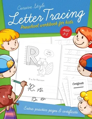 Letter Tracing Carte de lucru preșcolară pentru copii cu vârste între 3-5 ani: Învață să scrii caiete de activități, abc alfabet scris linii de hârtie. Preșcolari de grădiniță ha - Letter Tracing Preschool workbook for kids ages 3-5: Learn to write activity workbooks, abc alphabet writing paper lines. Kindergarten preschoolers ha