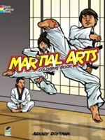 Cartea de colorat Arte marțiale - Martial Arts Coloring Book