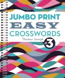 Cuvinte încrucișate ușoare Jumbo Print #3 - Jumbo Print Easy Crosswords #3