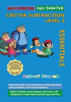 Math Superstars Subtraction Level 3: Fapte matematice esențiale pentru vârstele 5 - 8 - Math Superstars Subtraction Level 3: Essential Math Facts for Ages 5 - 8
