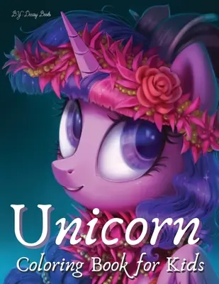 Unicorn carte de colorat pentru copii - Unicorn Coloring Book for kids