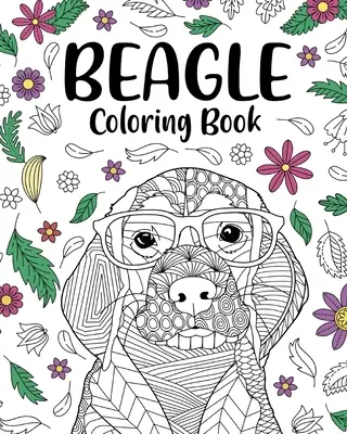 Cartea de colorat Beagle - Beagle Coloring Book