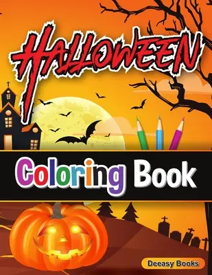 Halloween Carte de colorat - Halloween Coloring Book