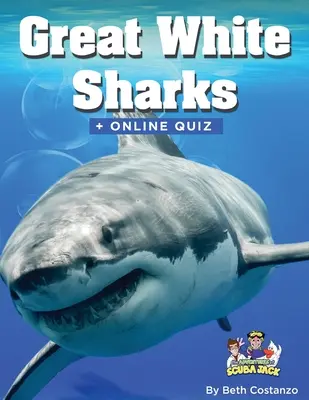 Carte de activități cu marele rechin alb pentru vârste cuprinse între 4 și 8 ani - Great White Shark Activity Book for ages 4-8 years of age