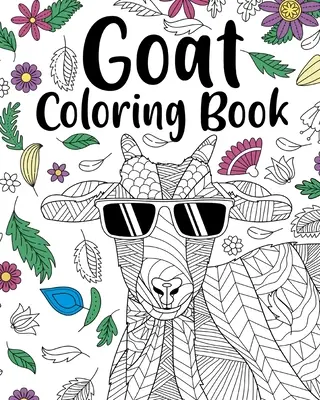 Capră Carte de colorat - Goat Coloring Book