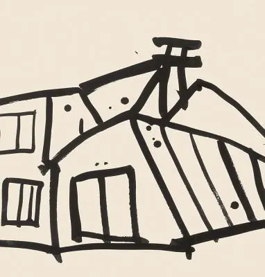 Katherine Bernhardt: Case - Katherine Bernhardt: Houses