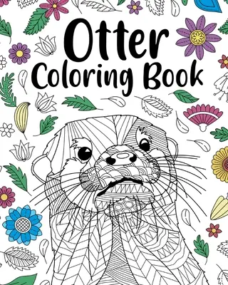 Otter carte de colorat - Otter Coloring Book