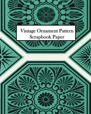 Ornament de epocă, model de hârtie pentru scrapbooking - Vintage Ornament Pattern Scrapbook Paper
