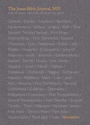 Jurnalul Bibliei Jesus, Apocalipsa, Niv, Broșură, Comfort Print - The Jesus Bible Journal, Revelation, Niv, Paperback, Comfort Print