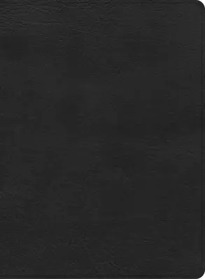 Biblia CSB cu o singură coloană și margine largă, negru Leathertouch - CSB Single-Column Wide-Margin Bible, Black Leathertouch