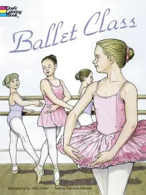 Cartea de colorat Clasa de balet - Ballet Class Coloring Book