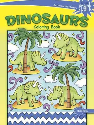 Cartea de colorat Spark Dinosaurs - Spark Dinosaurs Coloring Book