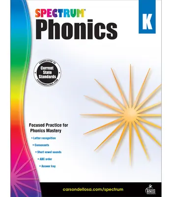 Spectrum Phonics, clasa K - Spectrum Phonics, Grade K