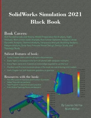 SolidWorks Simulation 2021 Carte neagră - SolidWorks Simulation 2021 Black Book