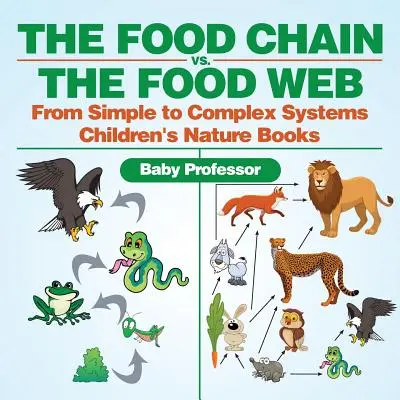 Lanțul alimentar vs. Rețeaua alimentară - De la sisteme simple la sisteme complexe Cărți de natură pentru copii - The Food Chain vs. The Food Web - From Simple to Complex Systems Children's Nature Books