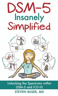 DSM-5 simplificat nebunește: Descoperirea spectrelor din DSM-5 și ICD-10 [Hardcover] - DSM-5 Insanely Simplified: Unlocking the Spectrums within DSM-5 and ICD-10 [Hardcover]