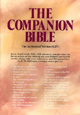 Biblia de însoțire-KJV - Companion Bible-KJV