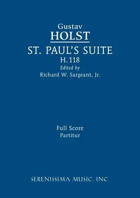 Suita St. Paul, H.118: Partitură completă - St. Paul's Suite, H.118: Full score