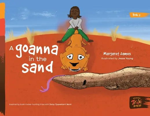 O goană în nisip - A goanna in the sand
