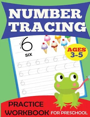 Carte de exerciții pentru trasarea numerelor - Number Tracing Practice Workbook