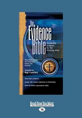 Biblia Evidence NT (Tipar mare 16pt) Vol 1 din 3 - Evidence Bible NT (Large Print 16pt) Vol 1 of 3
