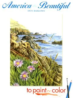 America cea frumoasă de pictat sau colorat - America the Beautiful to Paint or Color