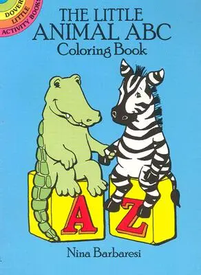 Cartea de colorat Micul animal ABC - The Little Animal ABC Coloring Book
