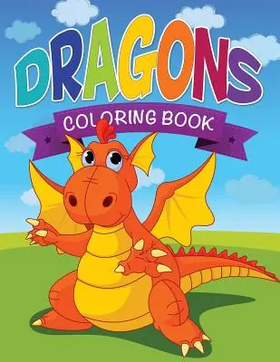 Cartea de colorat Dragons - Dragons Coloring Book