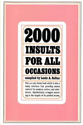 2000 de insulte pentru toate ocaziile - 2000 Insults for All Occasions
