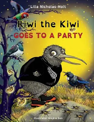 Riwi the Kiwi: Merge la o petrecere (OpenDyslexic) - Riwi the Kiwi: Goes to a Party (OpenDyslexic)