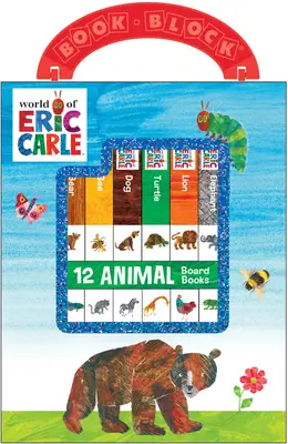 Lumea lui Eric Carle: 12 cărți de carton cu animale - World of Eric Carle: 12 Animal Board Books