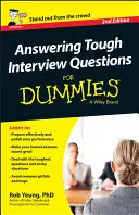 Answering Tough Interview Questions for Dummies - Marea Britanie - Answering Tough Interview Questions for Dummies - UK