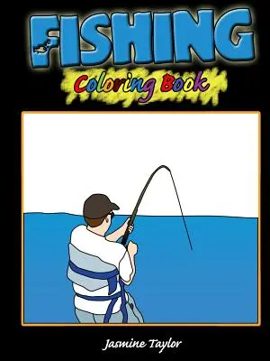 Carte de colorat de pescuit - Fishing Coloring Book