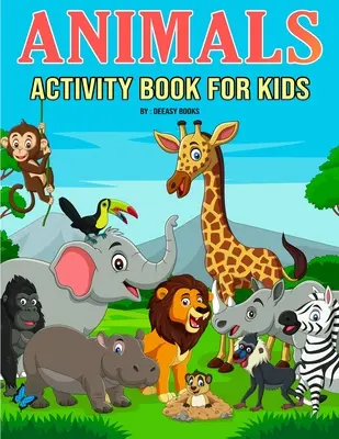 Animale Carte de activități pentru copii - Animals Activity Book for Kids