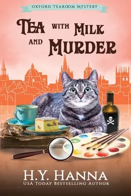 Ceai cu lapte și crimă (LARGE PRINT): The Oxford Tearoom Mysteries - Cartea 2 - Tea With Milk and Murder (LARGE PRINT): The Oxford Tearoom Mysteries - Book 2