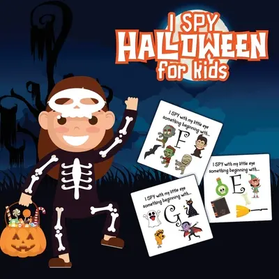 I Spy Halloween pentru copii: Ghicitori cu imagini - pentru copii cu vârste cuprinse între 2 și 6 ani - Sezonul de toamnă pentru copii mici + copii de grădiniță - Carte cu jocuri de ghicit distractive - I Spy Halloween For Kids: Picture Riddles - For Kids Ages 2-6 - Fall Season For Toddlers + Kindergarteners - Fun Guessing Game Book