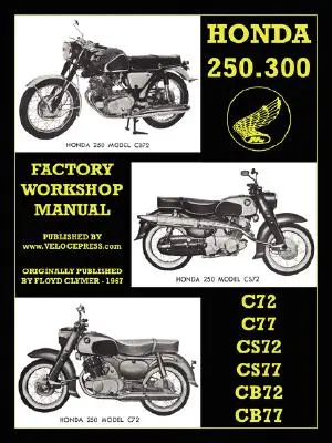 Manual de atelier pentru motociclete Honda 250-305 Twins 1960-1969 - Honda Motorcycles Workshop Manual 250-305 Twins 1960-1969