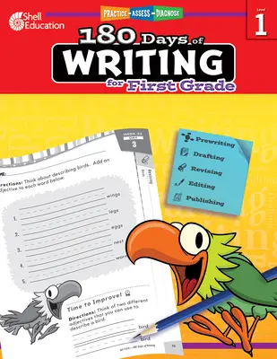 180 Days of Writing for First Grade (spaniolă): Practică, evaluare, diagnosticare - 180 Days of Writing for First Grade (Spanish): Practice, Assess, Diagnose
