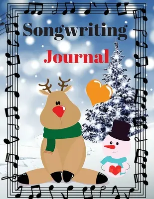 Jurnal de scriere a cântecelor: Cute Music Composition Manuscript Paper for Little Musicians and Music Lovers - Note and Lyrics writing Staff Paper - - Songwriting Journal: Cute Music Composition Manuscript Paper for Little Musicians and Music Lovers - Note and Lyrics writing Staff Paper -