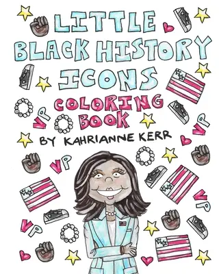 Cartea de colorat Little Black History Icons - Little Black History Icons Coloring Book