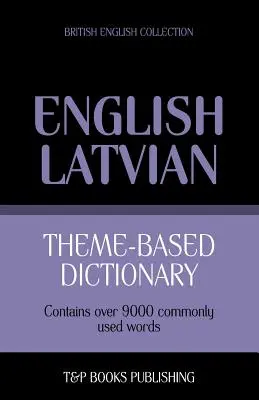 Dicționar tematic British English-Latvian - 9000 de cuvinte - Theme-based dictionary British English-Latvian - 9000 words
