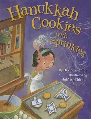 Fursecuri de Hanukkah cu sprinkles - Hanukkah Cookies with Sprinkles
