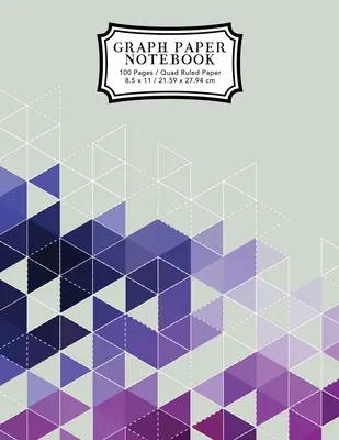 Caiet de hârtie grafică: Cutii cu grilă violet Caiet de compunere din hârtie cu grilă, hârtie grafică, cu patru rânduri - Graph Paper Notebook: Purple Grid Boxes Grid Paper Composition Notebook, Graphing Paper, Quad Ruled