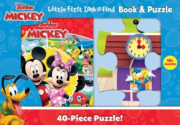 Disney Junior Mickey Mouse Clubhouse: Cartea și puzzle-ul Little First Look and Find - Disney Junior Mickey Mouse Clubhouse: Little First Look and Find Book & Puzzle