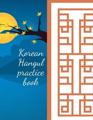 Caiet de practică coreeană Hangul - Korean Hangul practice book