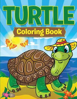 Carte de colorat cu broaște țestoase - Turtle Coloring Book