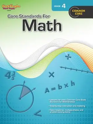 Standardele de bază pentru matematică: Reproducibile Grade 4 - Core Standards for Math: Reproducible Grade 4