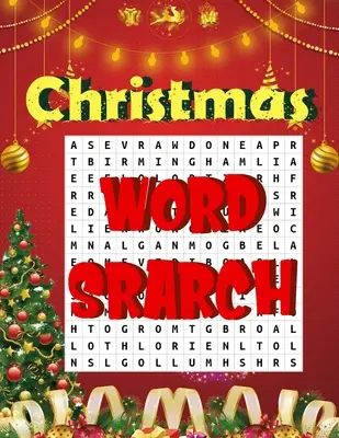 Christmas word search.: Easy Large Print Puzzle Book for Adults, Kids & Everyone for the 25 Days of Christmas.