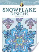 Carte de colorat Creative Haven Snowflake Designs - Creative Haven Snowflake Designs Coloring Book