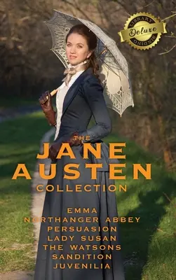 Colecția Jane Austen: Emma, Northanger Abbey, Persuasiune, Lady Susan, The Watsons, Sandition and the Complete Juvenilia (Deluxe Library Bind - The Jane Austen Collection: Emma, Northanger Abbey, Persuasion, Lady Susan, The Watsons, Sandition and the Complete Juvenilia (Deluxe Library Bind